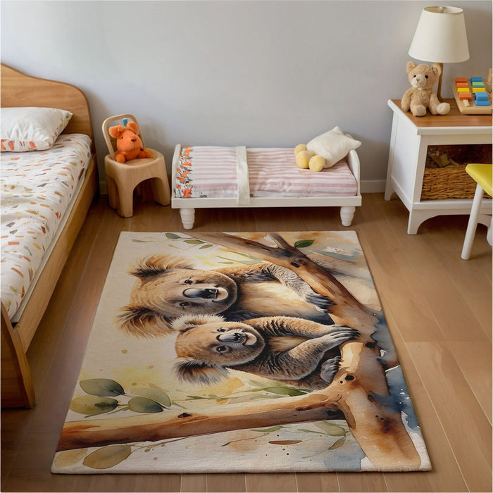 TeepeeJoy Kids and Nursery Koala Rug - Koala Cuddles