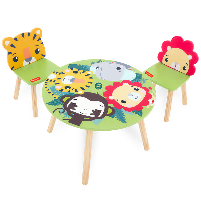 Fisher Price Fauna Collection Pride Rock Table Chair Set by Dream On Me
