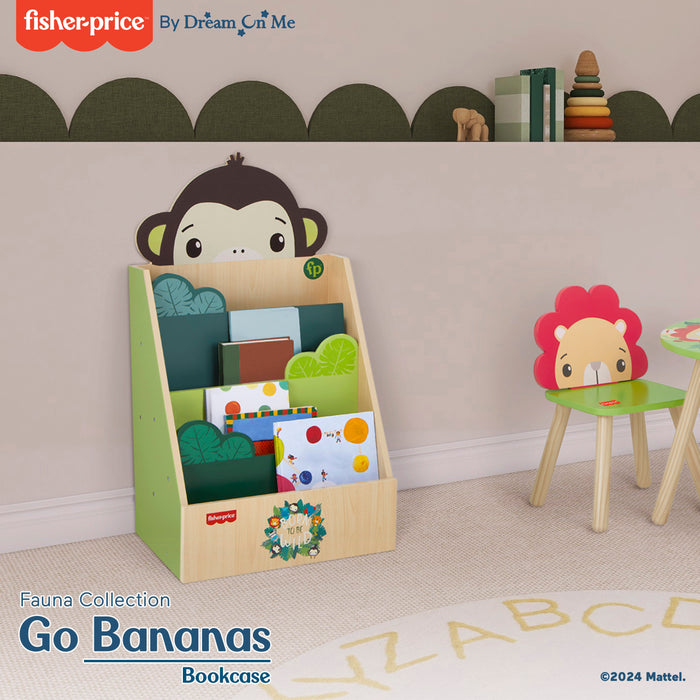 Fisher Price Fauna Collection Go Bananas Bookcase by Dream On Me