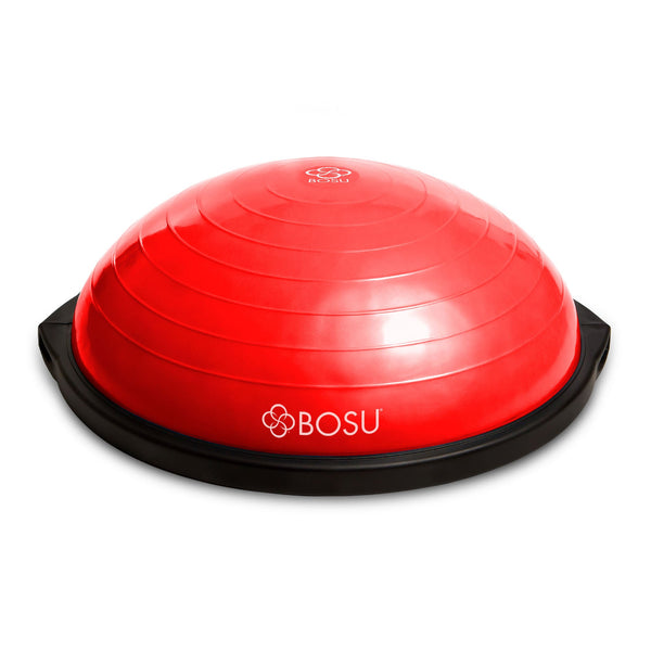 Boneco BOSU 26 Inch Yoga Sports Pro Balance Trainer Ball Exercise Equipment, Red/Black