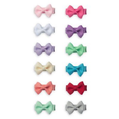 So'dorable 12 Piece Mini Bow Clip Multipack