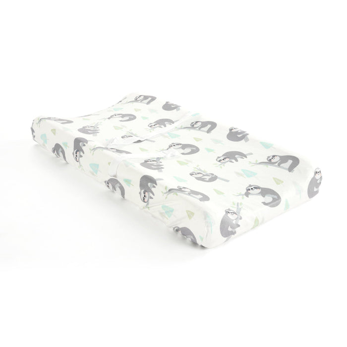 LushDecor Hygge Sloth Soft & Plush Changing Pad Cover