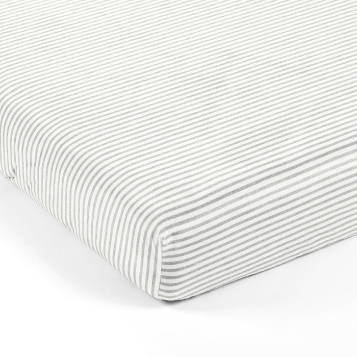 LushDecor Stripe Soft & Plush Fitted Crib Sheet