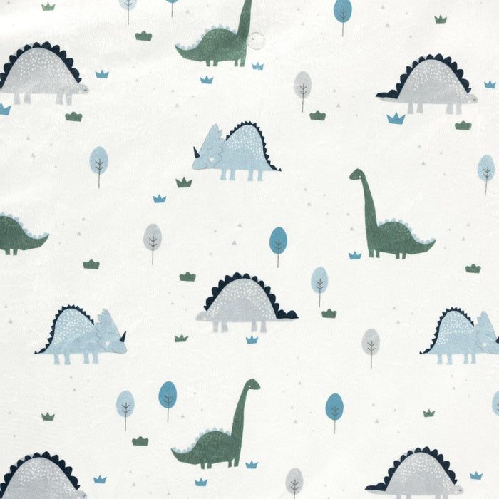 LushDecor Dinosaurs Roar Soft & Plush Fitted Crib Sheet