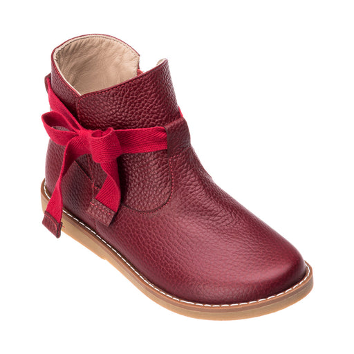 Elephantito Sunny Bootie with Bow Red