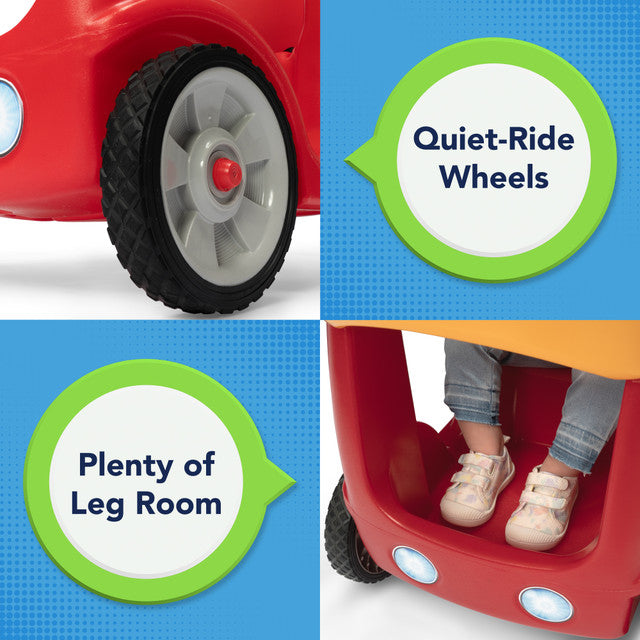 Simplay3 Roll and Stroll Quiet Ride Push Car