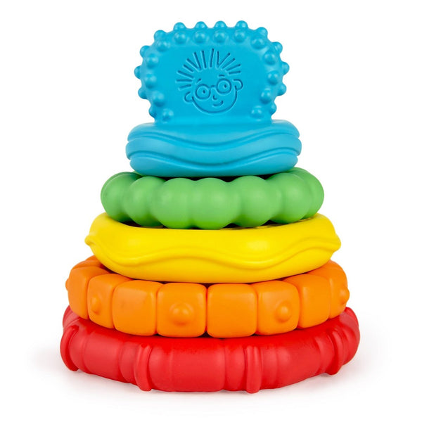 Baby Einstein Stack & Teethe 5-Piece Teether Toy Set