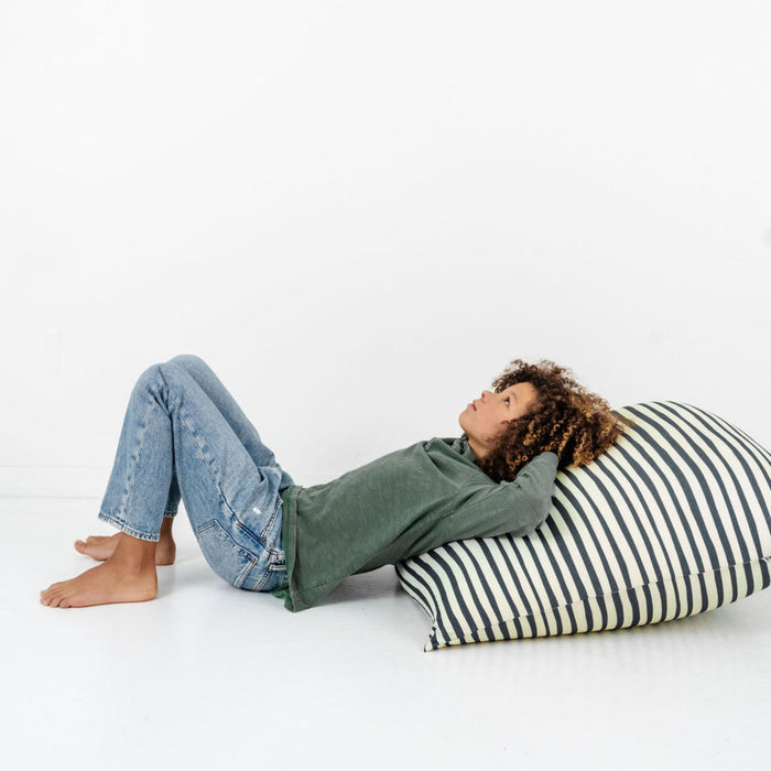 Toki Mats Bold Stripe Bean Bag