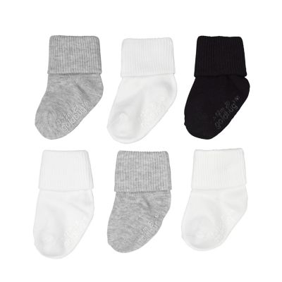 Goldbug 6 Pack Roll Cuff Socks