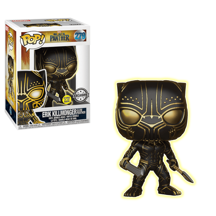 Black Panther-Killmonger Glow Panther(GW) by Ralphie's Funhouse