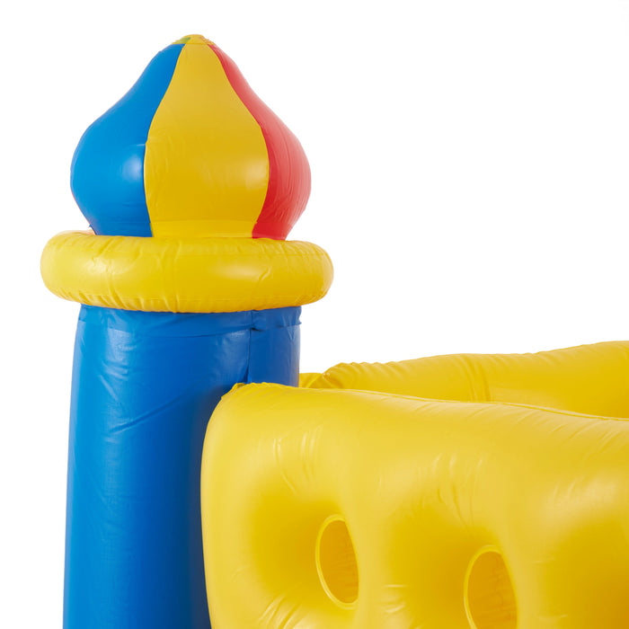 Intex Inflatable Colorful Jump-O-Lene Kids Castle Bouncer for Ages 3-6 | 48259EP