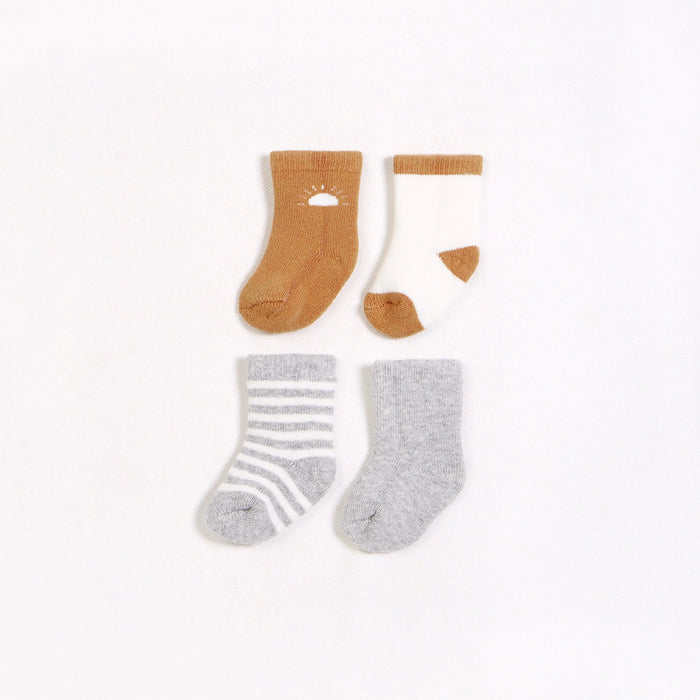 Petit Lem New Sun 4 Pack Socks — buybuy Baby