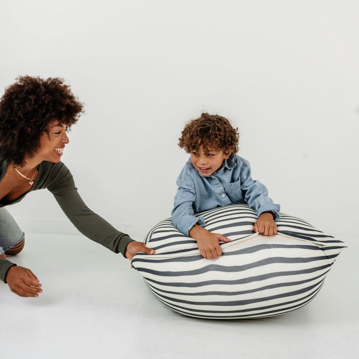 Toki Mats Bold Stripe Bean Bag