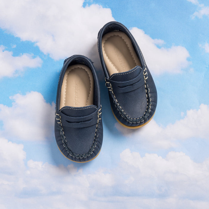Elephantito JP Moccasin Toddlers Blue