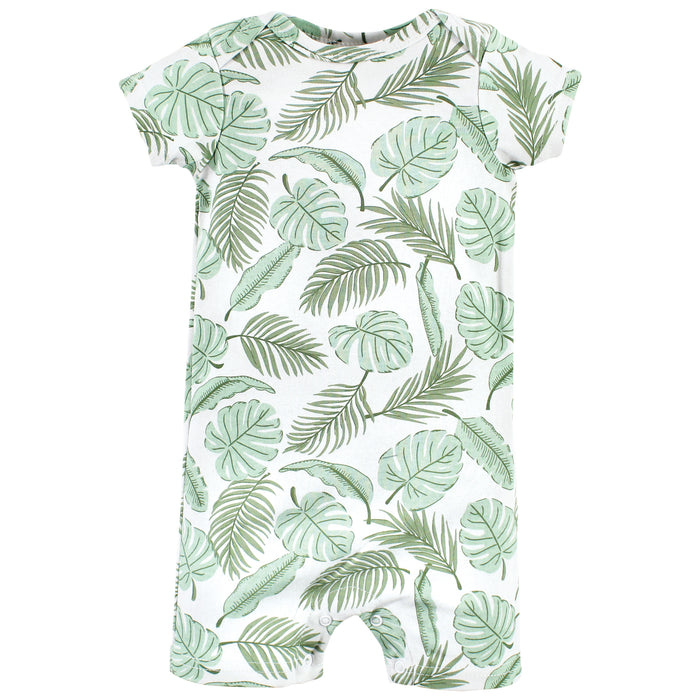 Hudson Baby Infant Boy Cotton Rompers, Vacay