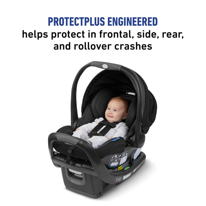 GRACO, SnugFit 35 DLX Infant Car Seat Baby Car Seat with Anti Rebound Bar