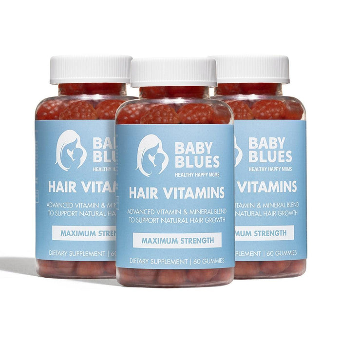 Baby Blues Postpartum Hair Vitamins - 3 Month Supply