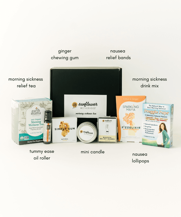 Sunflower Motherhood Morning Sickness Box