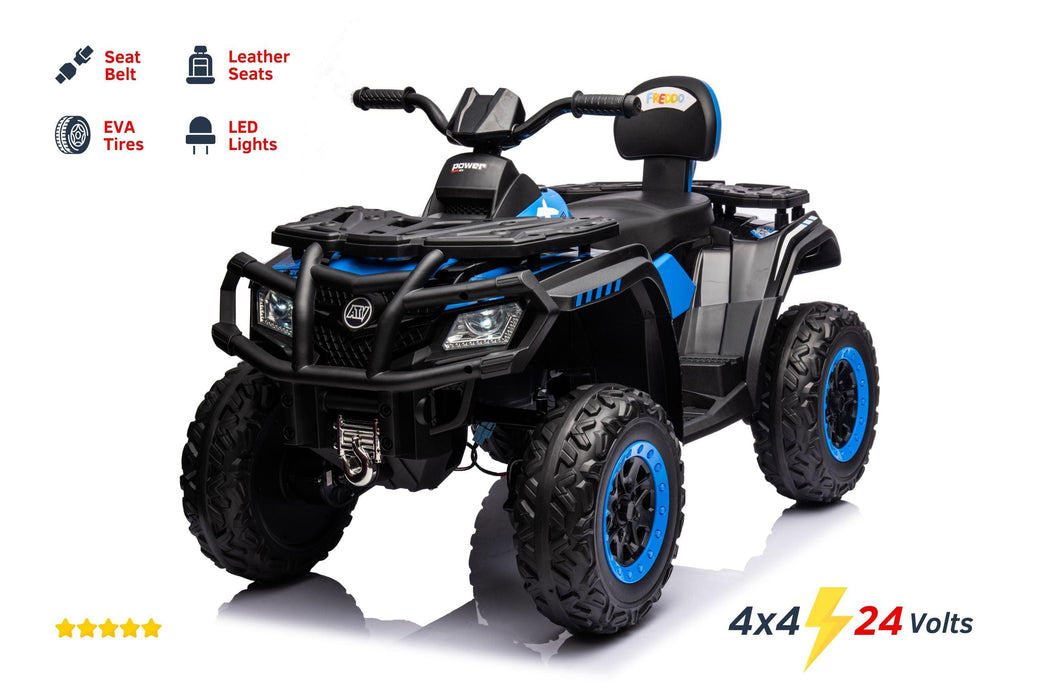 Freddo Toys 24V 4x4 Raptor 2 Seater Ride on ATV