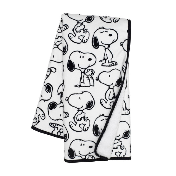 Lambs & Ivy Classic Snoopy Minky Baby