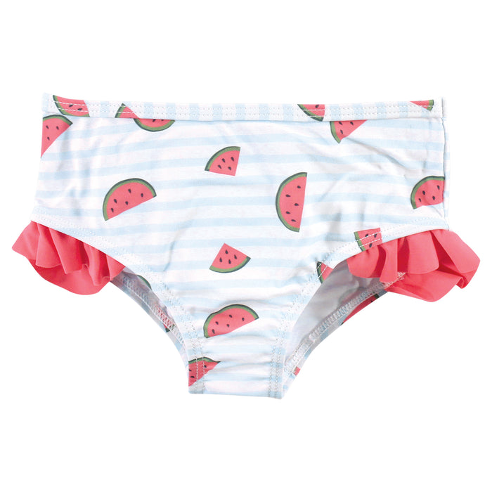 Hudson Baby Swim Rashguard Set, Watermelon