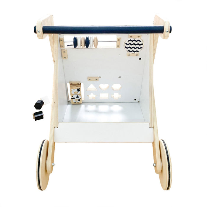 Asweets Wonder & Wise Wooden Baby Push and Pull Multifunctional Activity Walker