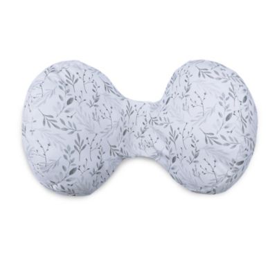 Boppy Side Sleeper Pregnancy Pillow - Grey Falling Leaves