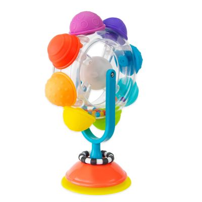 Sassy Light Up Rainbow Wheel Tray Toy