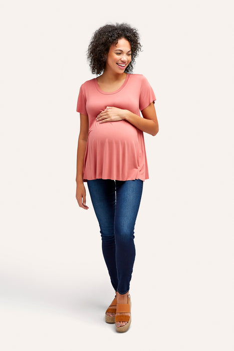 NOM Maternity Mimi Bamboo Everyday Tee