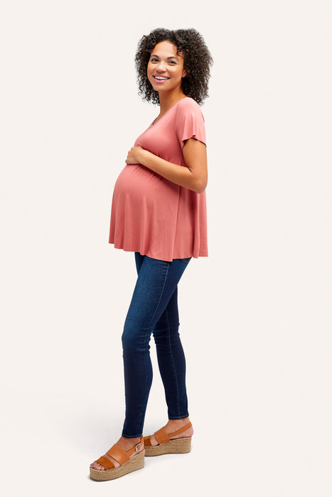 NOM Maternity Mimi Bamboo Everyday Tee