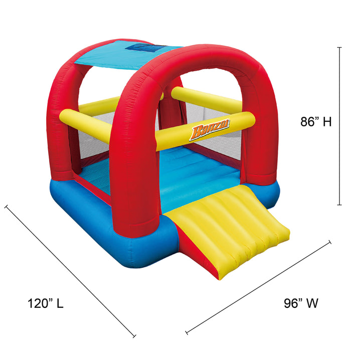 Banzai Battle Bop Combo Pack Gloves & Bumpers, 2 Pair & Cool Canopy Bounce House