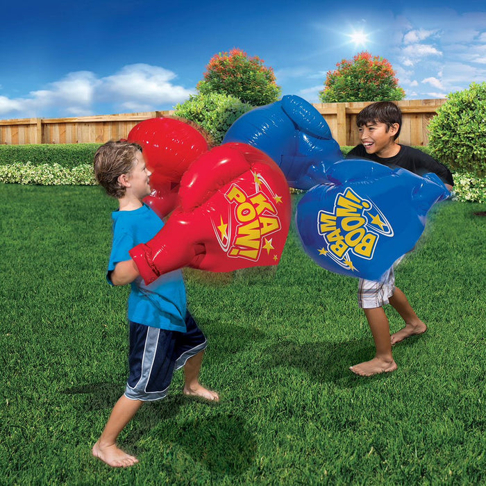 Banzai Battle Bop Combo Pack Gloves & Bumpers, 2 Pair & Cool Canopy Bounce House