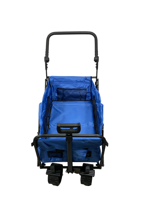 Wonderfold S3 Outdoor Utility Wagon, Blue (Open Box)