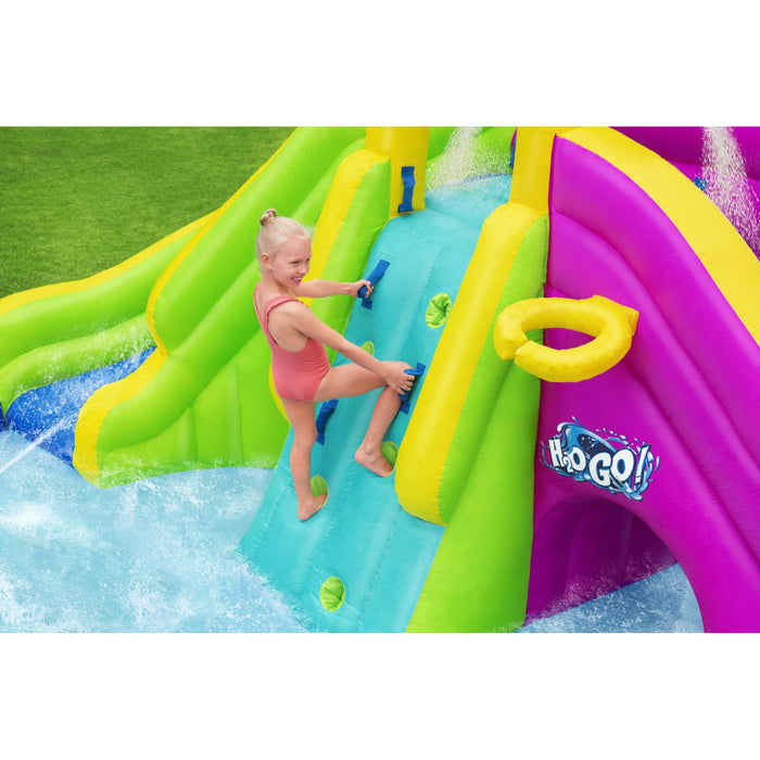 Bestway H2OGO! Funfinity Splash Kids Inflatable Mega Water Park with Air Blower