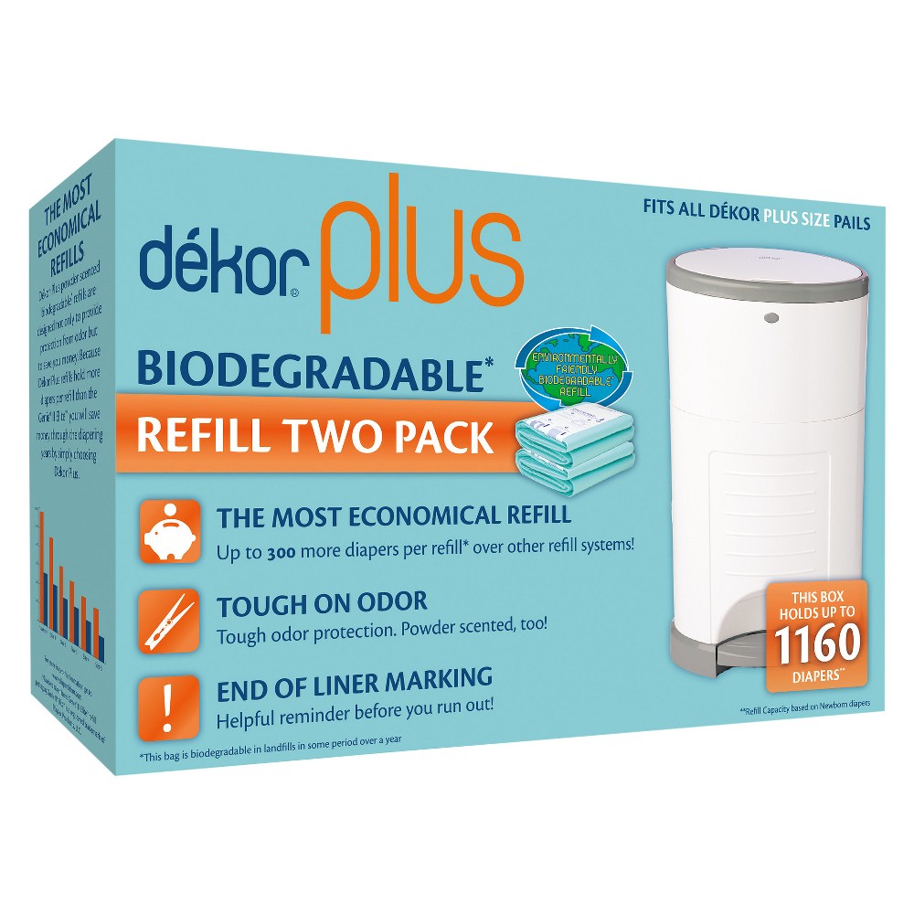 Dekor fashion diaper pail bags