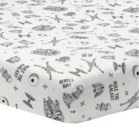 Lambs & Ivy Star Wars Rebels Rule Fitted Crib Sheet