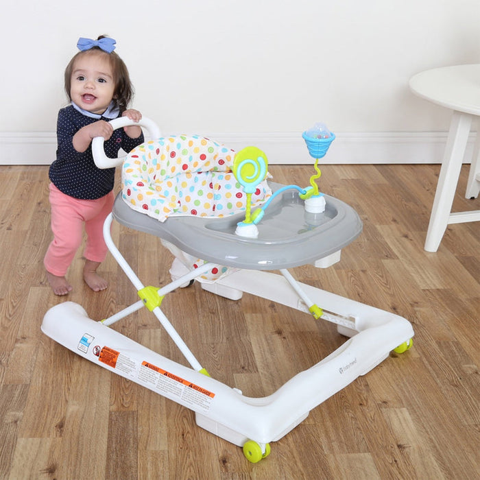 Baby Trend 3.0 Kids Adjustable Activity Walker with Walk Behind Bar, Sprinkles