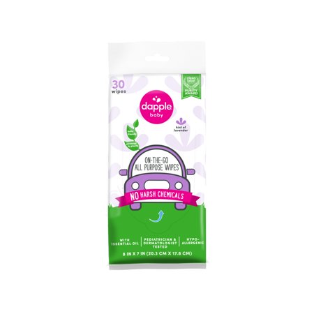 Dapple All Purpose Wipes Lavender- 30 ct