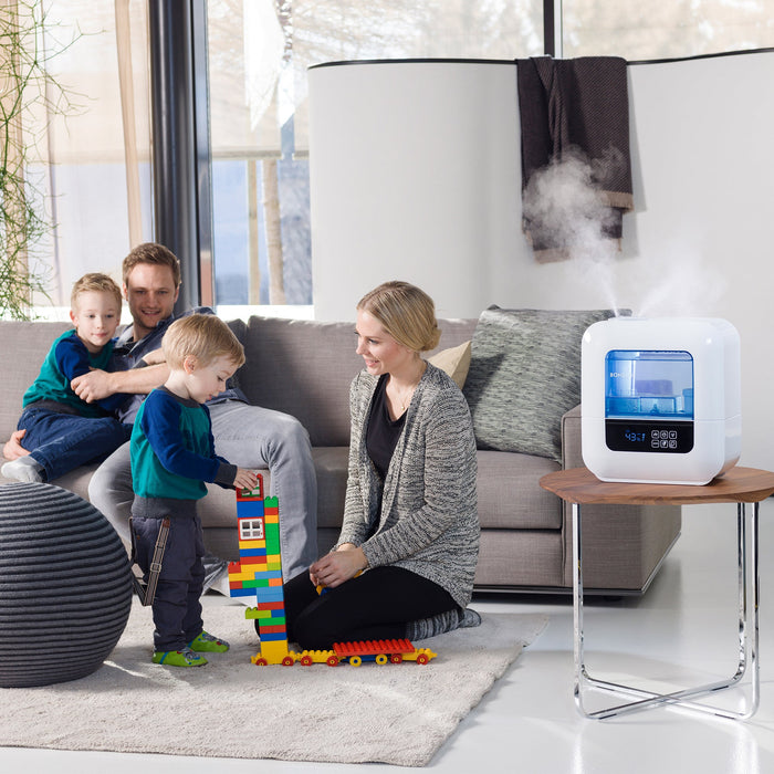 Boneco U700 Largest Room Quiet Ultrasonic Variable Mist Humidifier with Shutoff