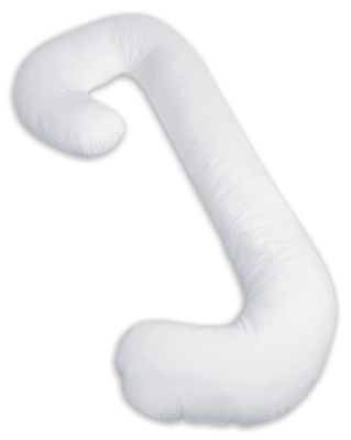 Leachco Snoogle Cover Me Total Body Pillow in White