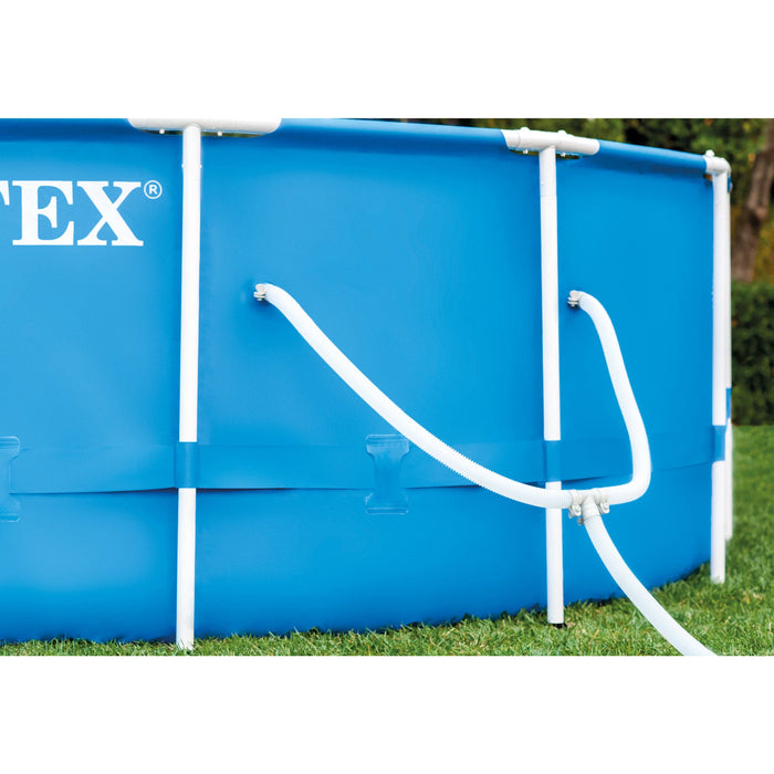 Intex 12' Above Ground Pool and Pump with 58" Inflatable Sunset Glow Kids Pool