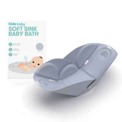 Frida Baby Soft Sink Bañera para bebéBañera para bebé fácil de limpiar +  Cojín de baño que sostiene la cabeza del bebé - Nombre de estilo Soft Sink  : Precio Guatemala