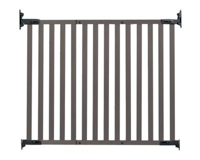 KidCo Safeway Angle Mount Bamboo Gate Gray