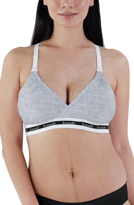 Bravado Designs Original Nursing Bra, Dove Heather