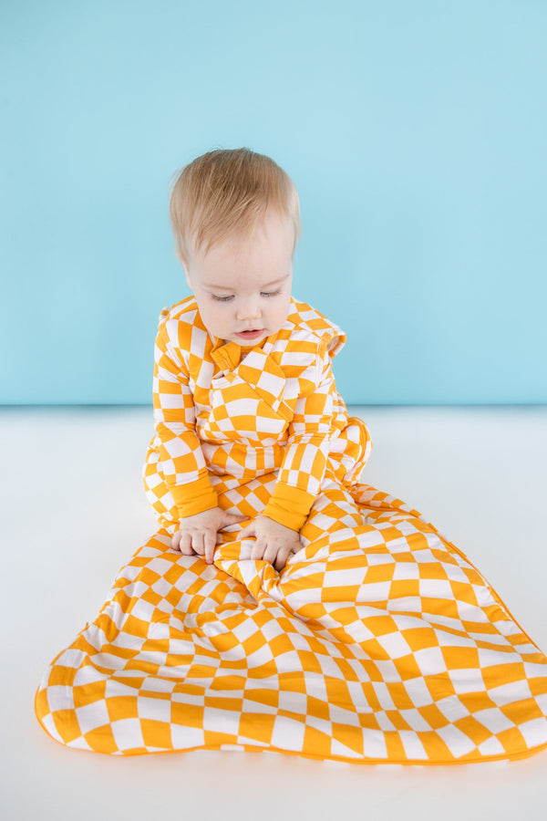 Dream Big Little Co Sunshine Wave Checks Dream Sleep Sack