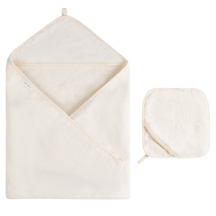 Ely's & Co. Hooded Towel & Washcloth