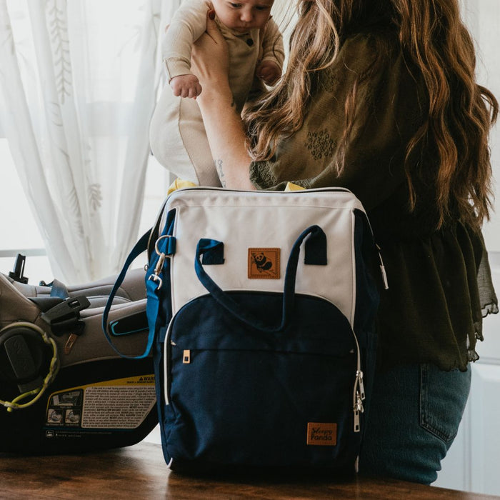 Sleepy Panda Everly - Diaper Backpack