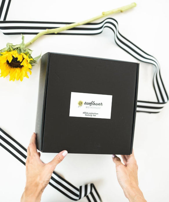 Sunflower Motherhood Deluxe Postpartum Recovery Box