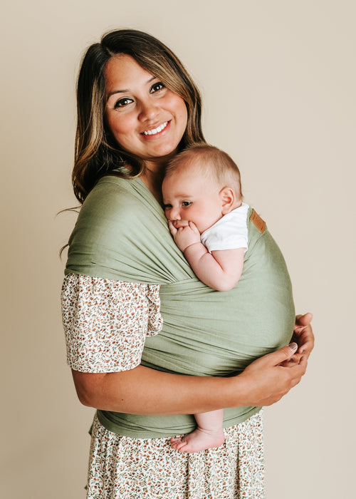 Tuck and Bundle Baby Wrap Limited Edition in Olive Green