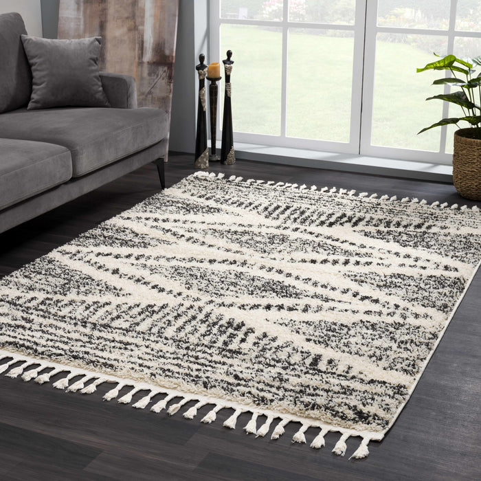 Hauteloom Fishhook Berber Shag Carpet